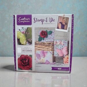 Crafter's Companion "Stamp & Die" Card Making Kit - NEW